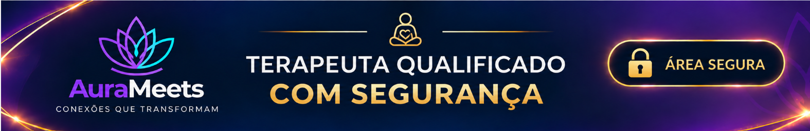 AuraMeets — Terapeuta qualificado com segurança
